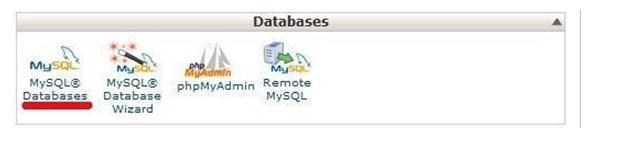 create database in phpmyadmin