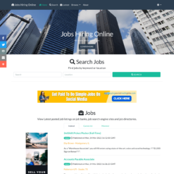 jobs aggregator website